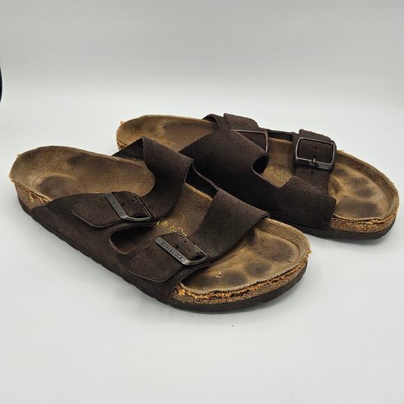 Birkenstock Arizona Size 40 Dark Brown - Picture 3 of 6